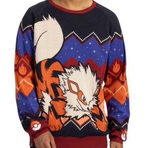 ISO Arcanine Flames Knit Sweater